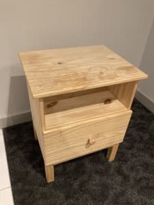 Small table with a drawer IKEA brand for sale