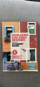 Year 7/8 Italian textbook for sale