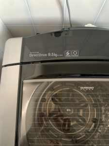 LG 9.5 direct drive washing machine