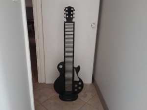 CD TOWER metal guitar shaped