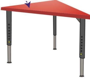 Truss Educational Table with 25mm Top