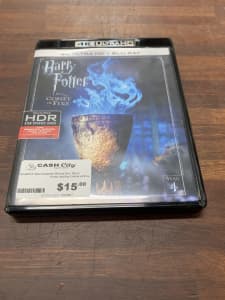 Harry Potter and the goblet of fire 4K dvd
