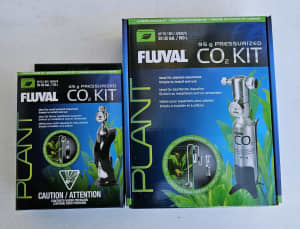 Fluval Pressurized 45 g and 95g CO2 Aquarium Kit