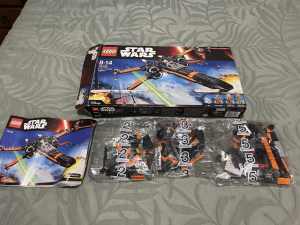 Lego Star Wars 75102 Poes X-Wing Fighter incomplete
