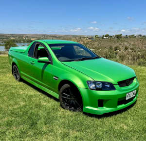 2007 HOLDEN COMMODORE SV6 6 SP MANUAL UTILITY