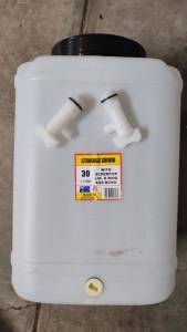 Storage drum 30 litre water tank
