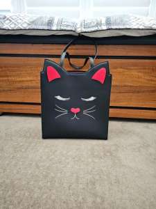 NEW Black Handbag for cat lovers