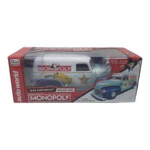 Auto World Monopoly Limited Edition 1948 Chevrolet Police Van