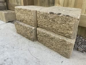 Sandstone garden bricks