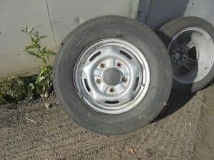 Ford transit wheel tyre