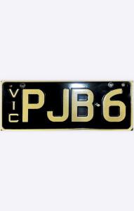 Custom number plate for sale
