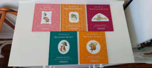 5 Beatrix Potter hardback books. $10 the lot. As new