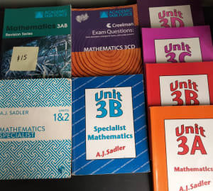 Mathematics and Maths Specialist Texts & Study Aids year 11 & 12 ATAR 