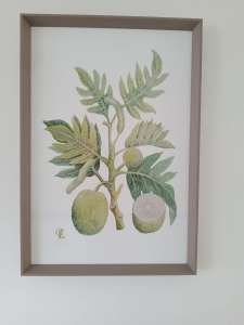 Botanical framed large print art