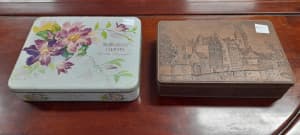 Old Vintage Chocolate, Biscuit and Cigarette Tins 