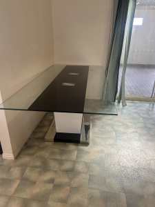 Glass 8 seater Dining Table