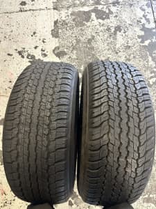 1x 285/60r18 Dunlop tires. At