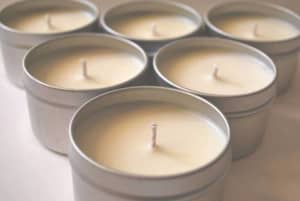 Natural Soy Candles - Tins & Jars - NO PALM WAX ADDED