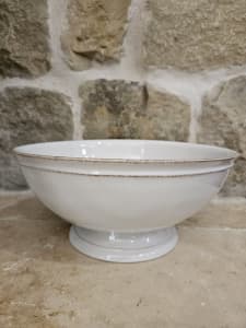 Pottery Barn Large Bowl on Stand