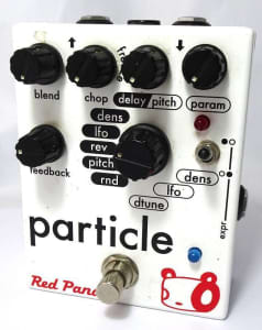 Particle Red Panda White Guitar Pedal
