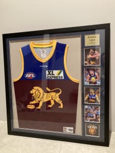 Lot - Signed Brisbane Lions AFL Jersey - Rare