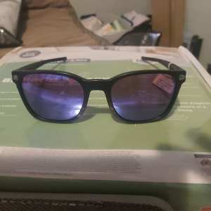 Oakley Sunglasses Ojector violet lenses matter black frame