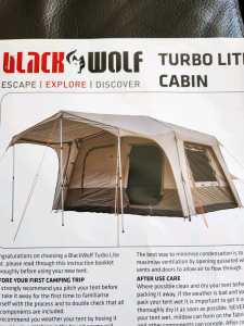 Black Wolf Turbo Lite Cabin 450 Tent
