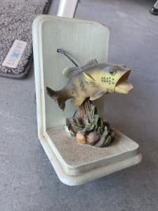 Fish sculpture display