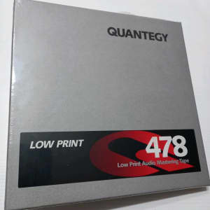 1/4 reel to reel Audio Mastering Tape Quantum 478 NEW 40 available