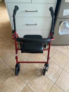 Walker With Seat & Brakes - PADSTOW pick up