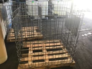 IBC (wooden bases) Cages for sale