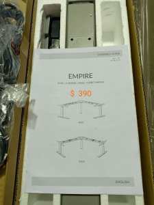 NEW Empire electric sit stand desk table frames work