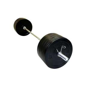 50kgs Set: Olympic Barbell Bumper weight plates Spring Collars