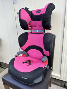 Car Booster seat 4-8 years old - Britax Safe N Sound Hi Liner SG Pink