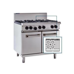 LUUS Professional 4 Burner 300mm Chargrill & Oven