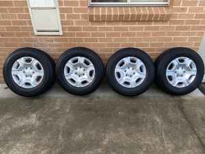 Ford Ranger wheels rims and tyres