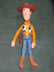 40 cm Talking Sheriff Woody from Toy Story.