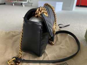 Gucci GG Marmont small quilted leather shoulder bag