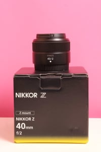 *Brand new unused Nikon Nikkor Z 40mm f/2 Camera Lens Full Frame wrty