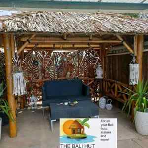 NEW 3m x 4m roof size Bali Hut with 3 sides 1 LEFT
