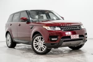 2015 Land Rover Range Rover LW Sport 3.0 TDV6 SE Red 8 Speed Automatic Wagon