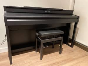 Black KAWAI CA59ES Digital 88-Key Piano