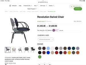Revolution Swivel chair
