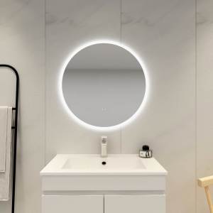700*700mm Round LED Mirror With Touchless Switch