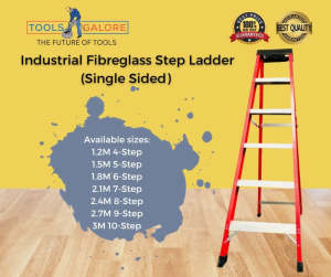 Industrial Fibreglass Step Ladder (Single Sided)