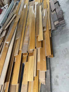 Solid timber flooring in good condition