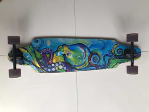 Dusters 🛹 Kraken 38 Drop Thru Cruising Longboard Skateboard 