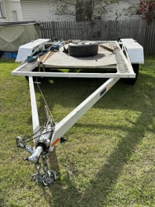 MUST SELL HOME MADE CAR TRAILER