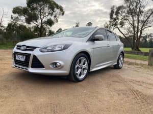 2013 Ford Focus LW MK11 Sport Silver 6 Speed Automatic Hatchback