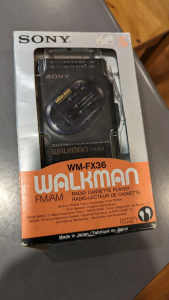 Walkman. Sony FX-WM36. New unused (in original box)